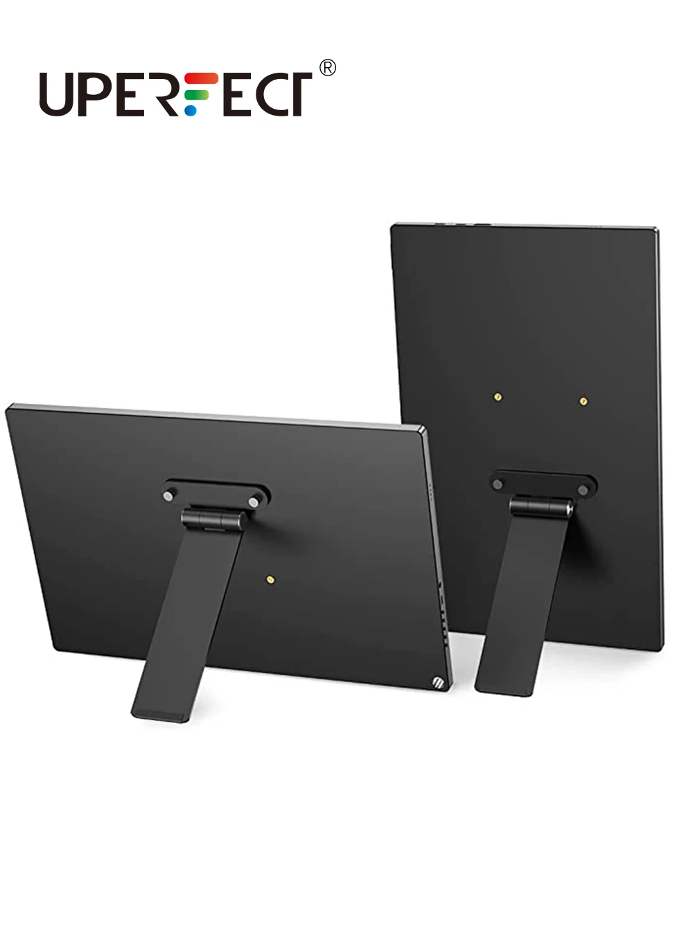 UPERFECT Portable VESA Stand 7 to 17.3 Inch Freestanding VESA Monitor Desk Mount With Swivel/Tilt/Rota