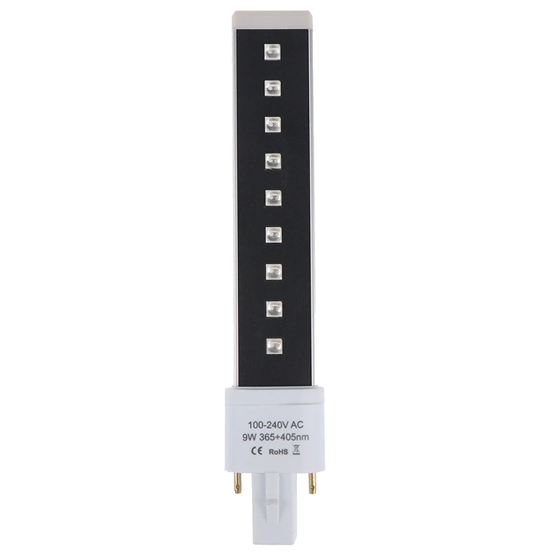 9W 9LED UV 젤 네일 건조기 전자 광선요법 램프 전구