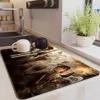 L-Lord of the Rings Kitchen Draining Mat Non-slip Drain Dish Mats Coffee Pad Heat Resistant Placemat Dinnerware Dustproof Pads 3