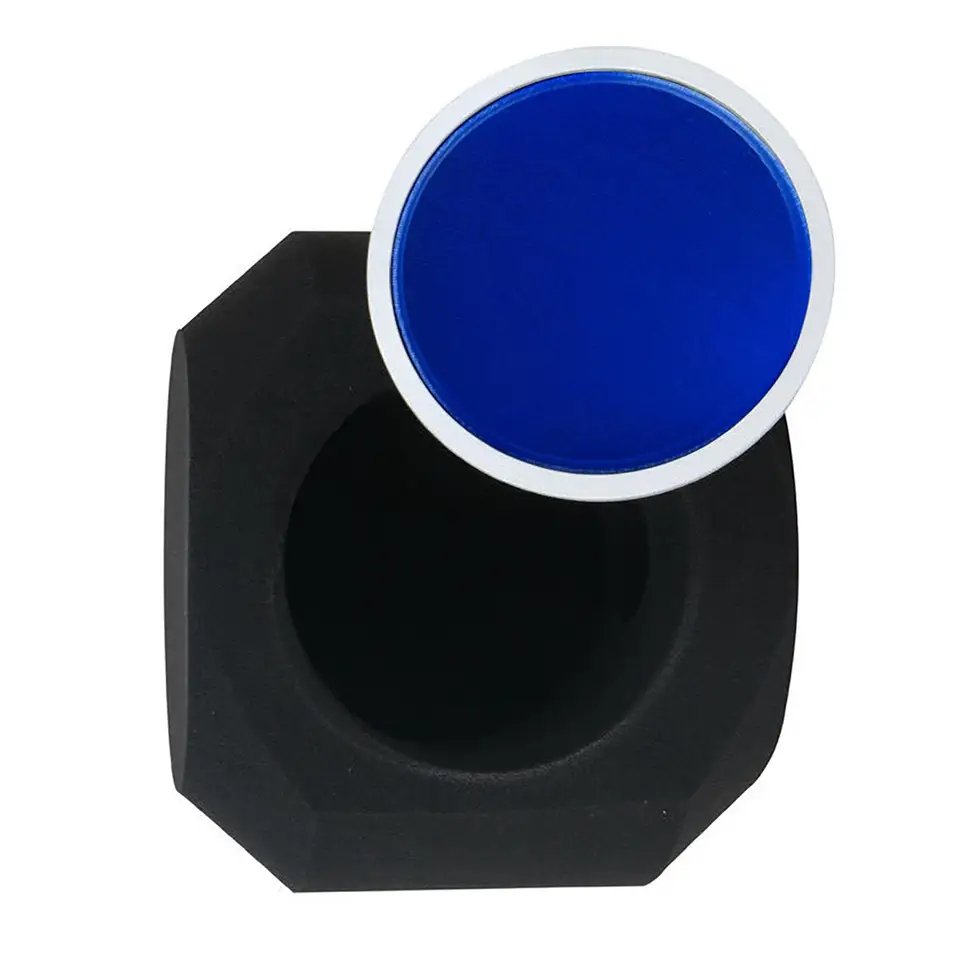 Filtro Anti-Pop Microfono F3 | Cabina Isolamento Vocale | Per Microfoni 4.5-6 Cm Diametro - Foto 3