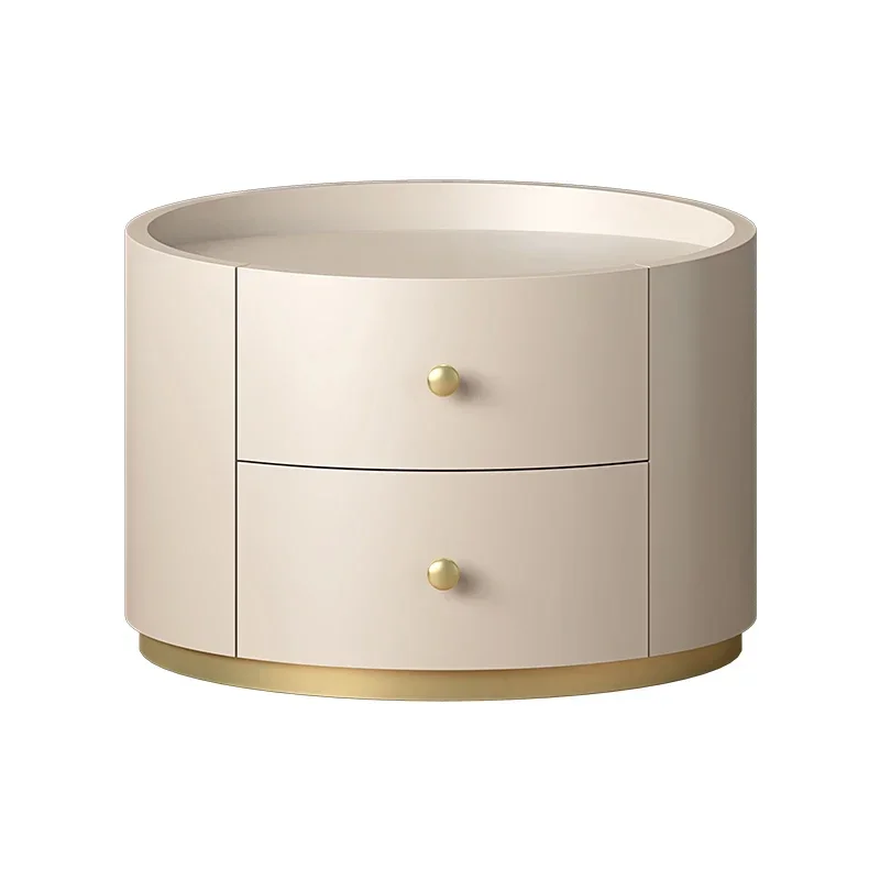 

Dresser Installation Luxury Bedside Table Bedroom Modern Round Nightstand Modern Drawer Nordic Bedside Cabinet Home Furniture