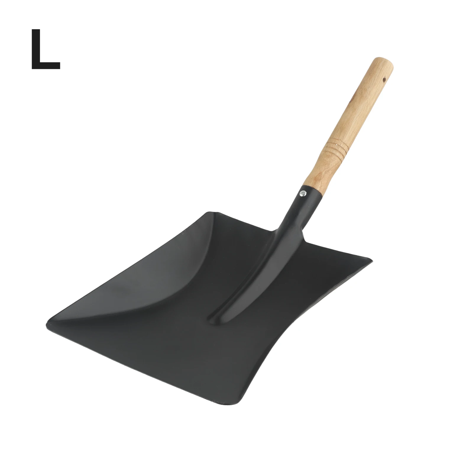 Ash Removal Tool 1 Pcs Household Commodity Parts Indoor Chimney Shovel Ash Shovel 40 Cm Fireplace Cleaning Iron Material Steel Dustpan