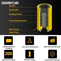 DOOROOM 30T Hollow Hydraulic Jack Cylinder Multi-use Manual Oil Pressure Hydraulic Lifting and Maintenance Tools RCH-3050 2