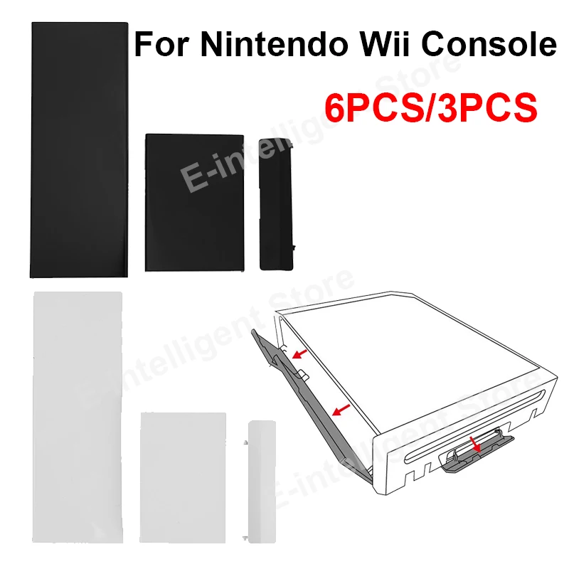 Memory Card Door Slot Lids Wii Cover Replacement Door Digital