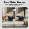 2.2LCat Water Fountain Battery & Sensor 2 in 1 Drinking Fountain For Cats Dog Drinker Wireless Pet Water Dispenser Accessories 4