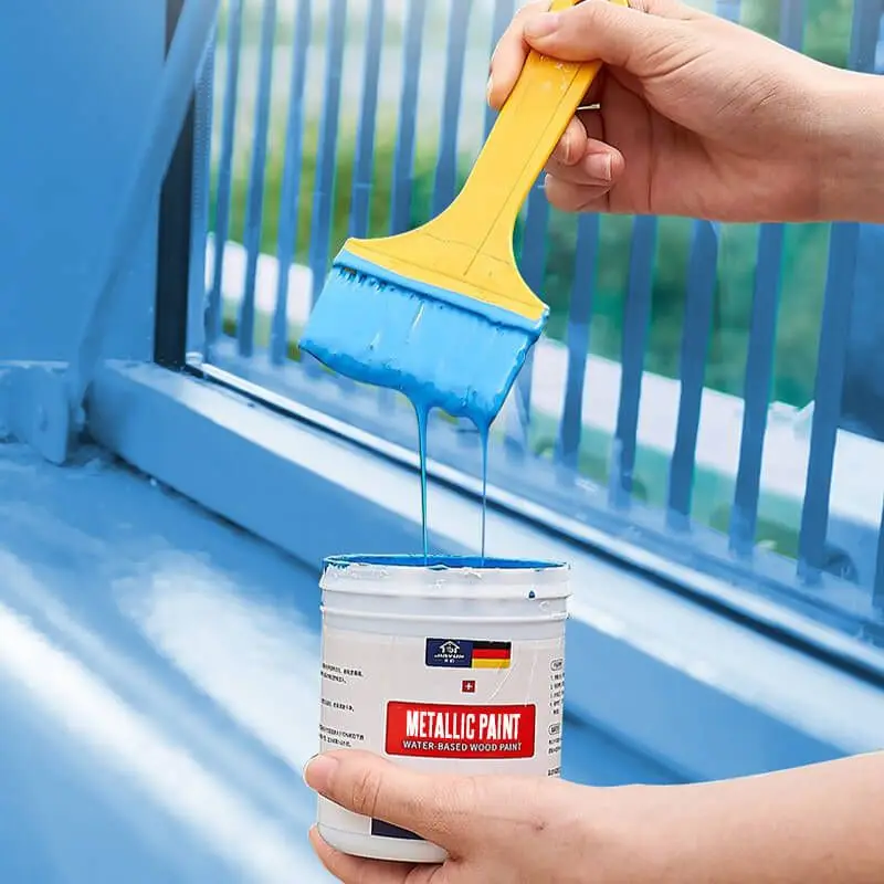 350g Water-Based Metallic Paint Rust Remover Quick-Dry Metal Anti-Corrosion Rust Prevention Paint,water based metallic rust remover