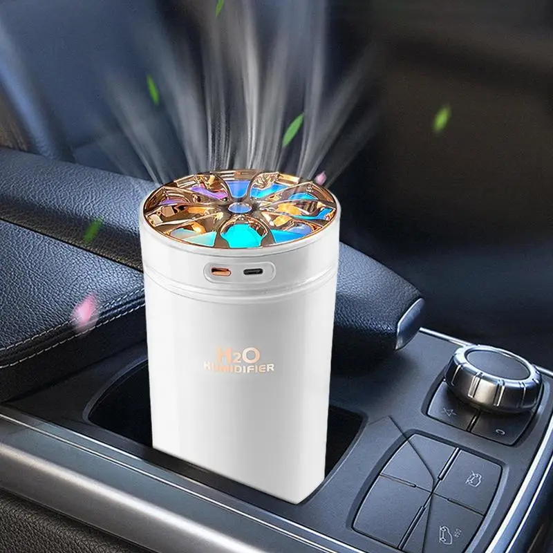 Wireless Car Humidifier Portable 300ML Car Fragrance Humidifier Diffuser Travel Mini