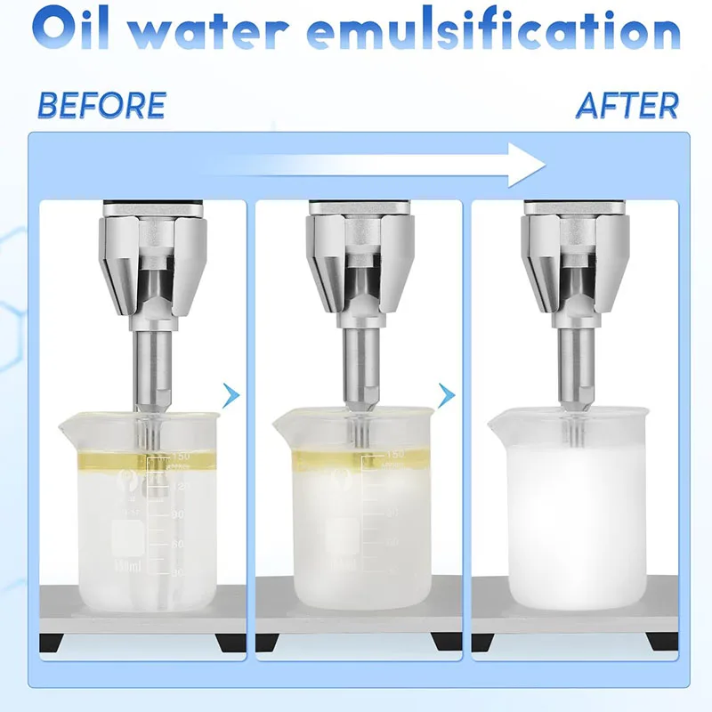30KHz Lab Ultrasonic Emulsifier Processor Extractor Titanium Alloy Rod Sonicator Vibration Bar Sonic Homogenizer Mixer Disruptor