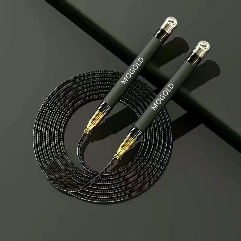 Jump Rope Professional Jump Rope Speed Skipping Rope Anti Slip Silicone Jumping Workout Training Exercise Boxing Equipment