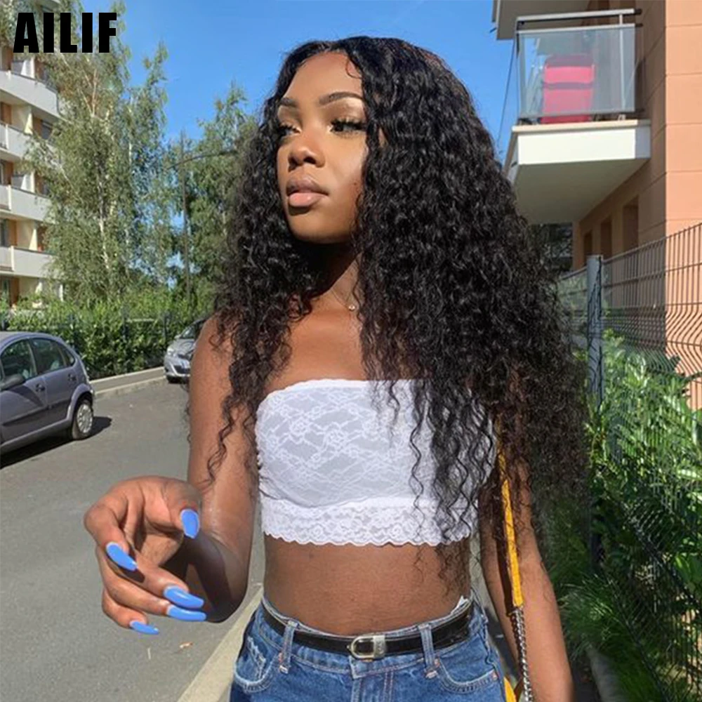 

Jerry Curly 4X4 Lace Closure Wig Remy Brazilian Kinky Curly Wig 13x4 Lace Front Human Hair Wigs For Women Pre Plucked Hairline