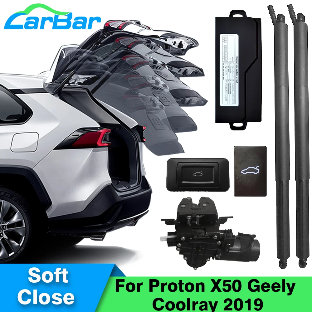

Электрический подъемник задней двери Carbar для Proton X50 Geely Coolray 2019, автоматический подъемник задней двери, мотор, Интеллектуальный дверной замок