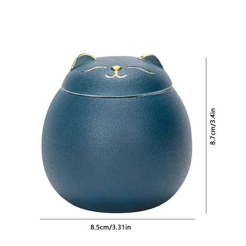 Tea Storage Jar 1pc Lucky Cat Tea Can Cute Tea Jar Storage Box Kitchen Tools Kitchen Accessories Accessories tea tin box,tea canister