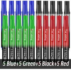 Pack of 1/10/20 Fine Tip Waterproof Permanent Marker Pens - Quick Drying, Multi - Surface Use on Wood, Stone, Metal & Glass; Assorted Colors (PURPLE)