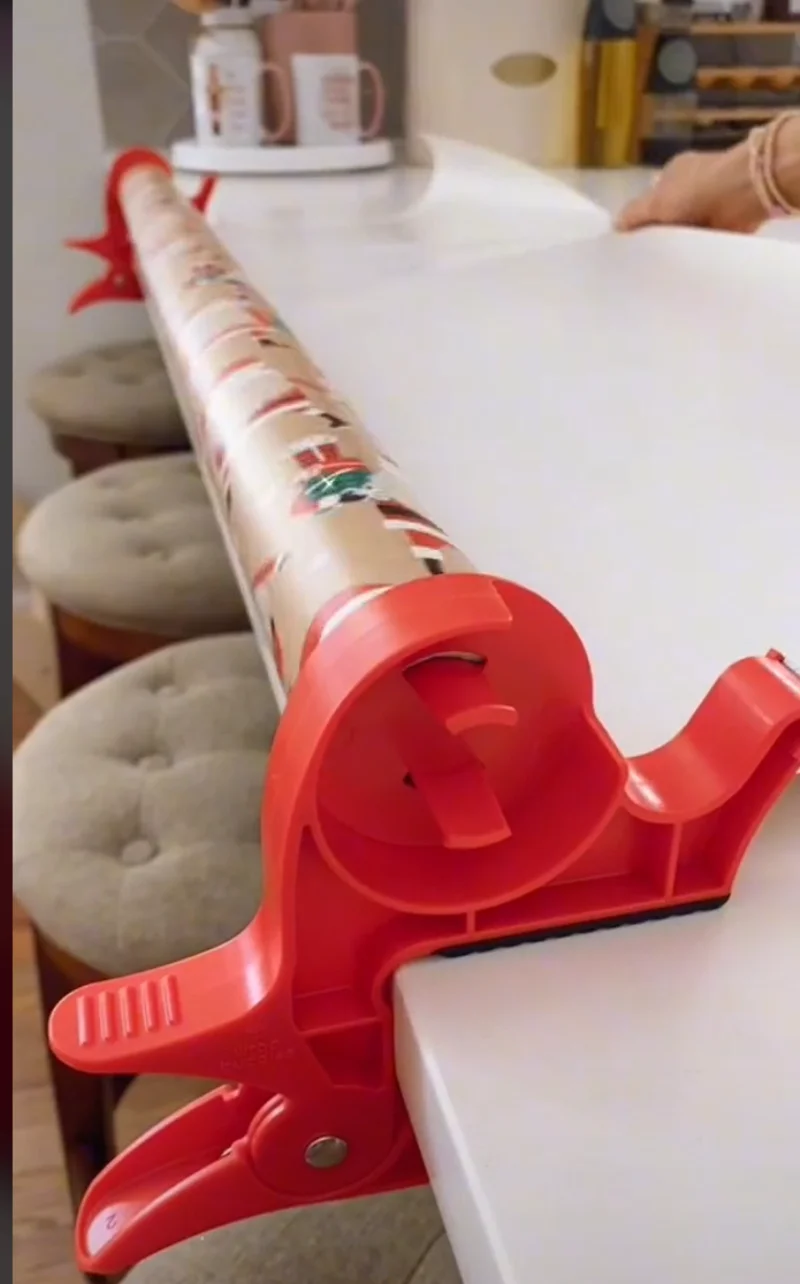 Wrap Buddies Tabletop Gift Wrapping Tool - Secures Wrapping Paper