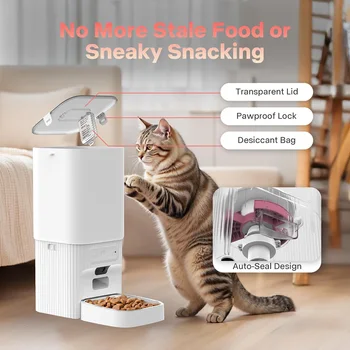 7L Smart Pet Feeder with HD Camera - Image 7