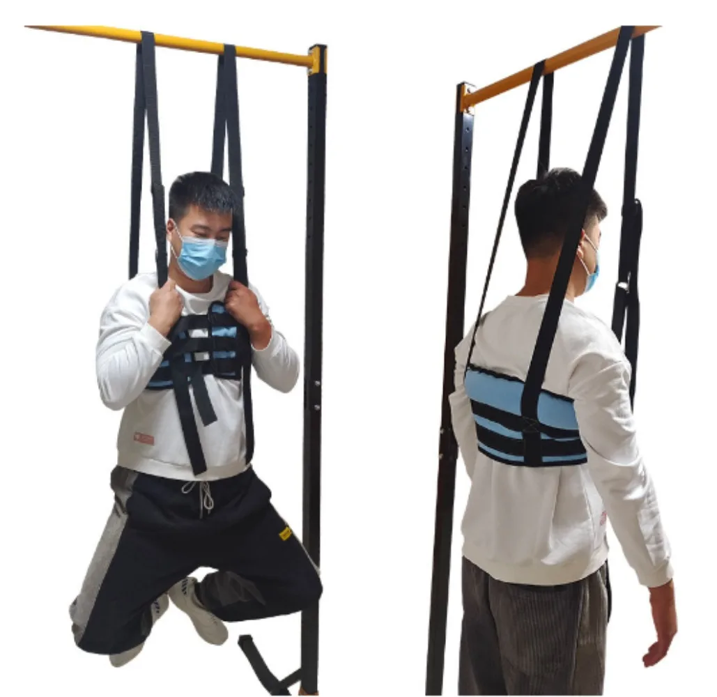 

Medical Sling Hanging Horizontal Bar Waist Stretcher Lumbar Traction Belts Disc Spine Rehabilitation Stretch Straps Pains Relief