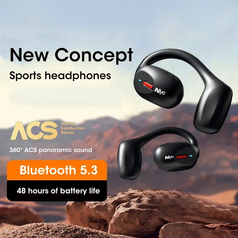 

Bluetooth-наушники с микрофоном и шумоподавлением, водонепроницаемые