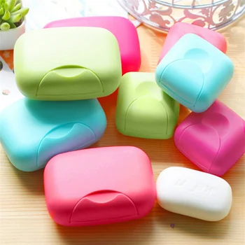 Portable Travel Soap Box with Cover 1