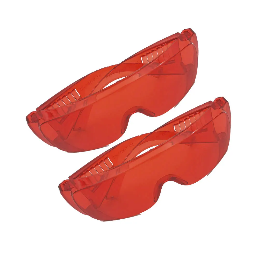 2pcs Dental Light Cure Protection Glasses Dental Eye Protection Anti