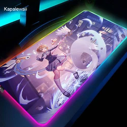 Dessin Animé japonais Cardcaptor Sakura Souris Mausepad Gamer Accessoires Bureau Tapis de Souris De Jeu D'entreprise Deskmat 90x40 XXl 