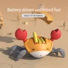 Electric Gesture Sensing Toy Crab Sensing Escape Kids Electric Toy Charging Luminous Music Novelty Toy for Child Christmas Gift 5