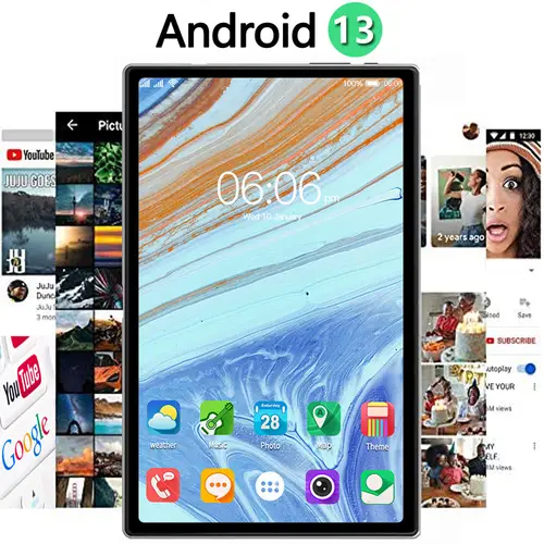 BDF Android 10.1 Inch Tablet Pc Google Play Octa Core Dual Cameras Dual SIM 3G Phone Call Tablets Bluetooth Wifi 4GB+ 64GB ROM - Image 3