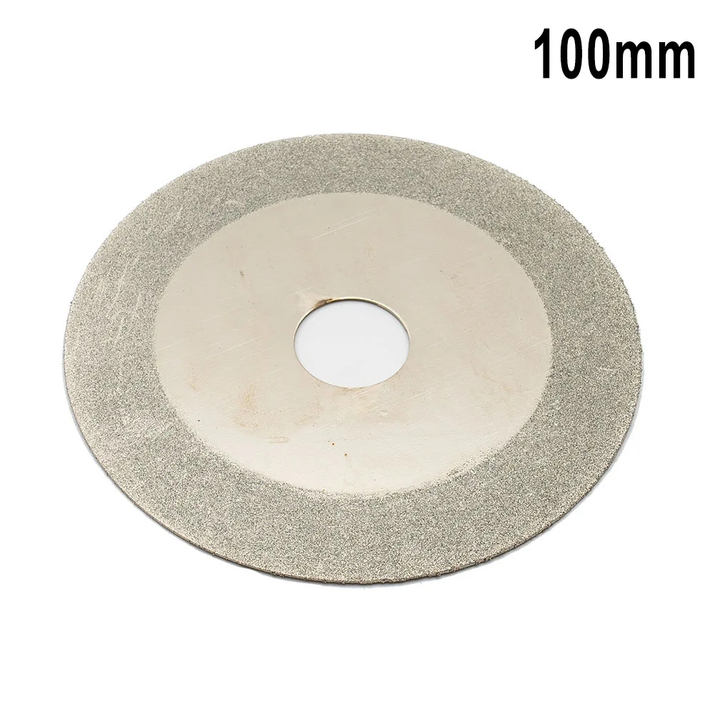 1pc 100mm/20mm Diamond Cutting Disc For Grinding Tool Accessories Diamond Cutting Disc For Rotory Accessories Grinding Wheels 10pcs 20mm diamond cutting off disc diamond grinding wheel cutting discs saw blade rotary tool for cutting gemstones glass