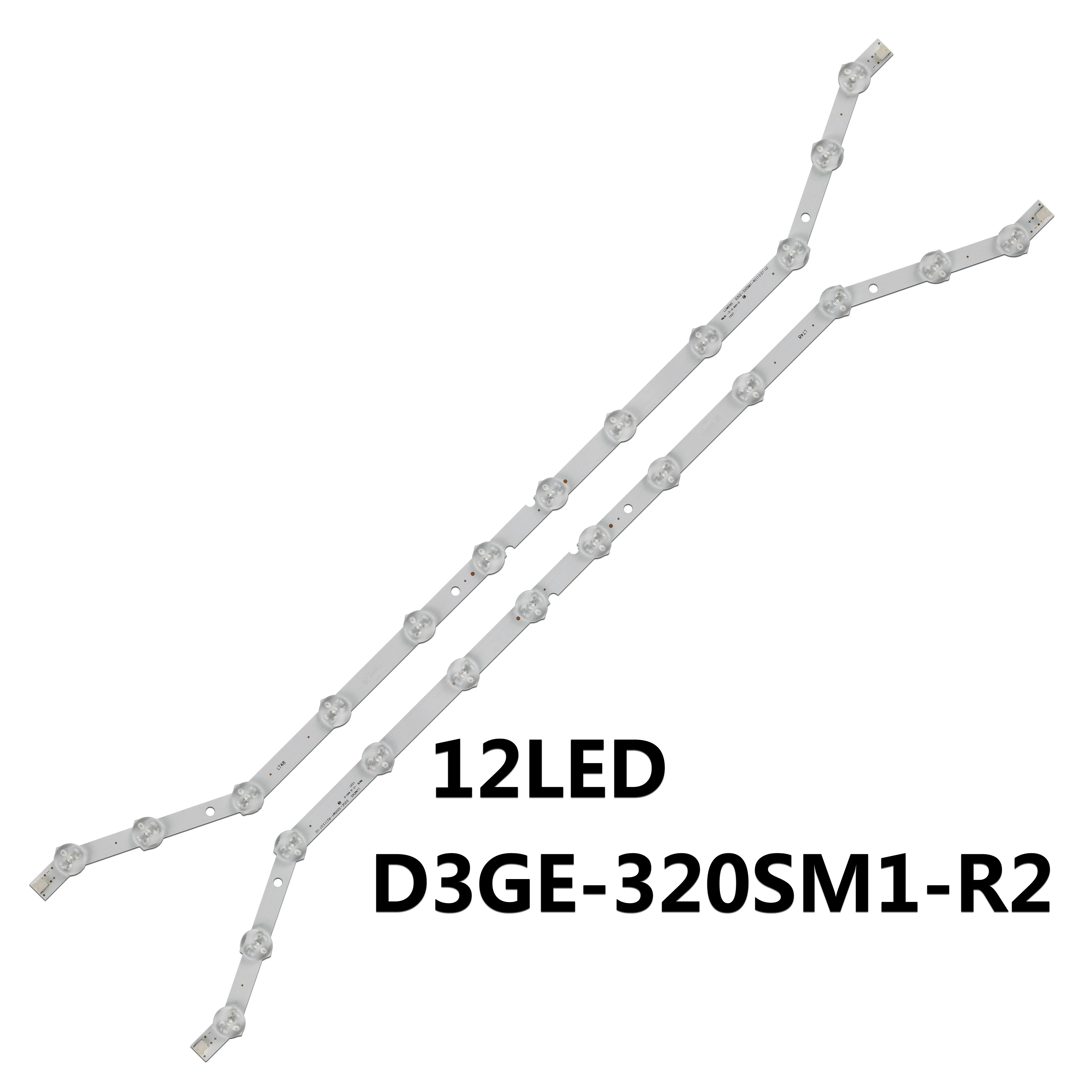 New 2pcs*12LED LED Backlight strip For UE32H5373 UE32EH5005 UE32EH5000K UE32H5373AS 2013SVS32 FHD 3228N1 D3GE-320SM1-R2 1