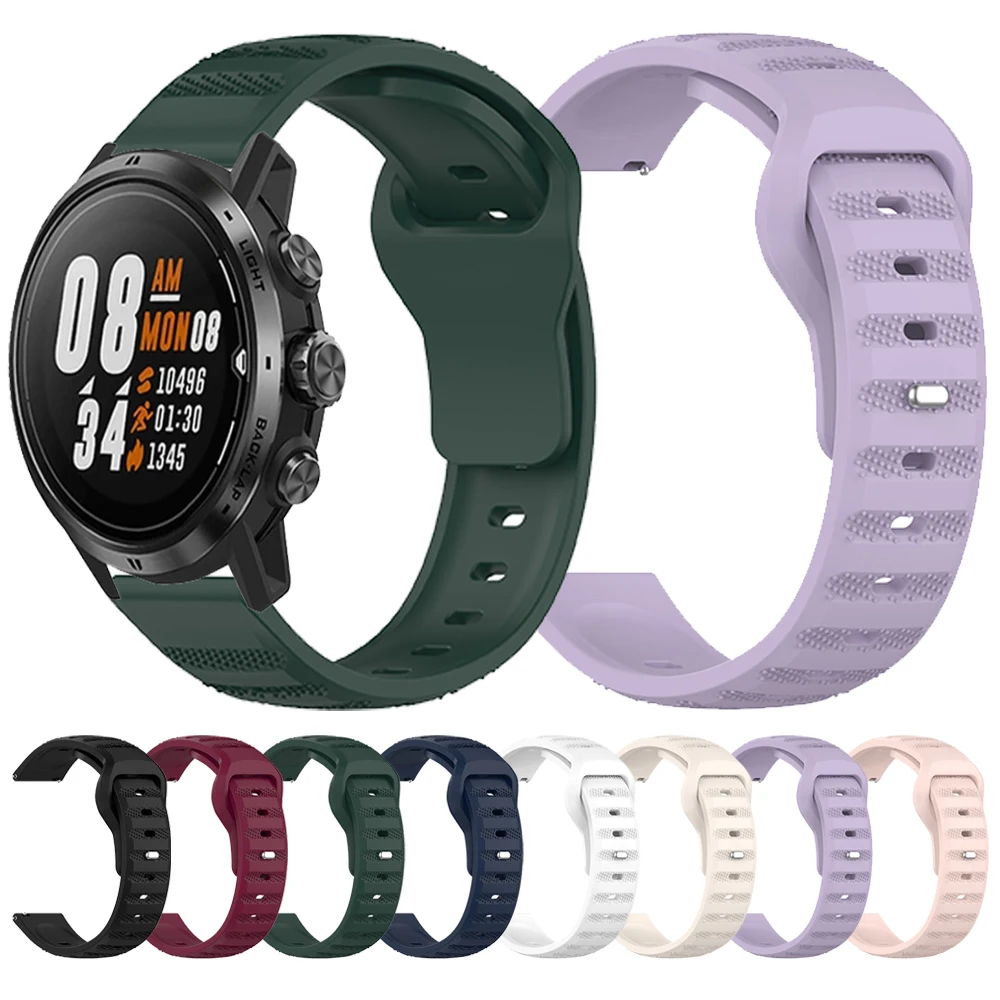 Cinturino Per Coros Pace 2 Cinturino Strao Per Coros Apex 46Mm 42Mm / Apex 2 Pro Bracciale In Silicone Accessori Di Ricambio 20Mm 22Mm
