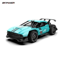 Sulong Metal RC Car Toys 1/24 2.4G High Speed Remote Control Mini Scale Model Vehicle Electric Metal RC Car Toys for Boys Gift 2