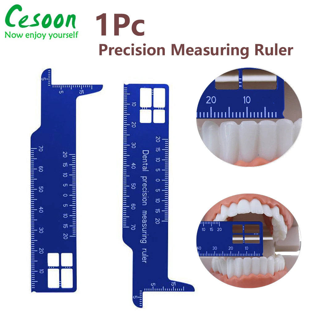 

1PC Dental Precision Measuring Ruler Medical Tool Span Measure Scale Endodontic Instruments Dentistry Gap Photography