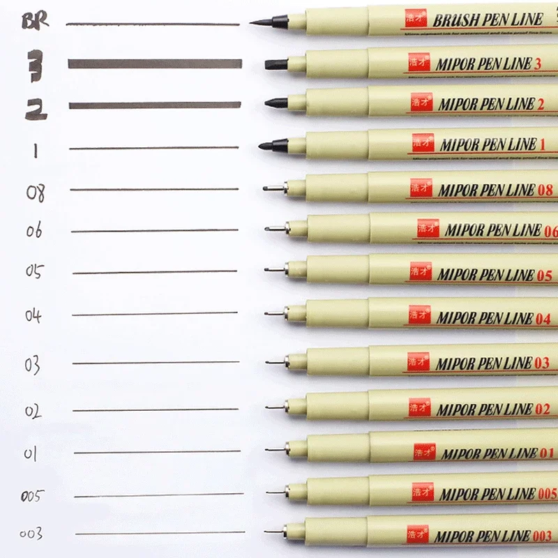 Marker Pens Set Pigment Liner Manga Art Drawing Sketching Waterproof Pens 5/7/9/12 pcs Stationery School Supplies permanent marker pen,white marker pens,marker pens,permanent marker,permanent markers,pen marker,paint marker pen,markers pen,marker pen,acrylic paint markers
