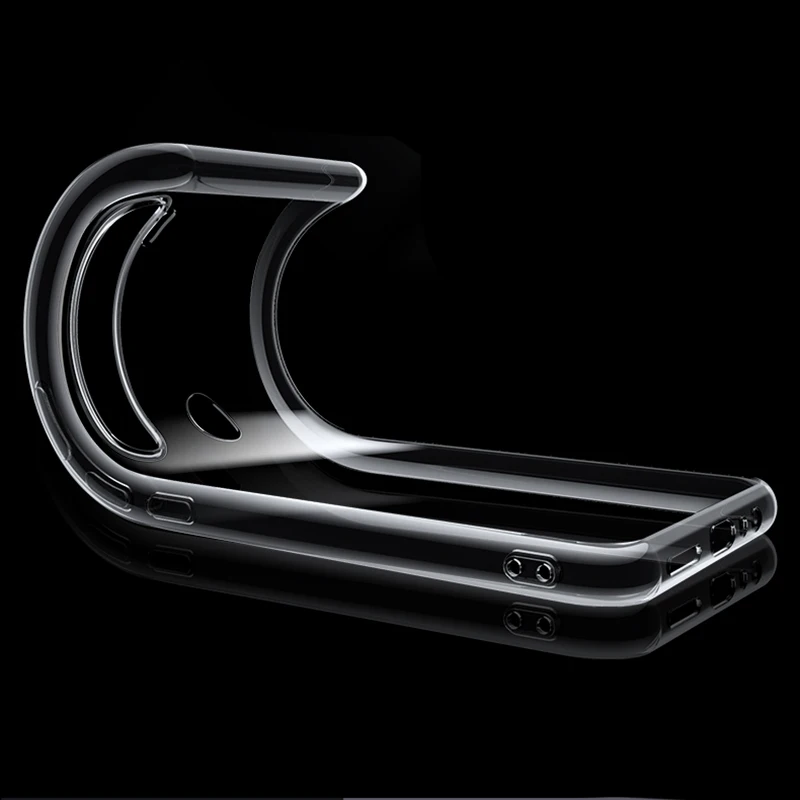 Transparent TPU Soft Clear Phone Case - Caqa Brand
