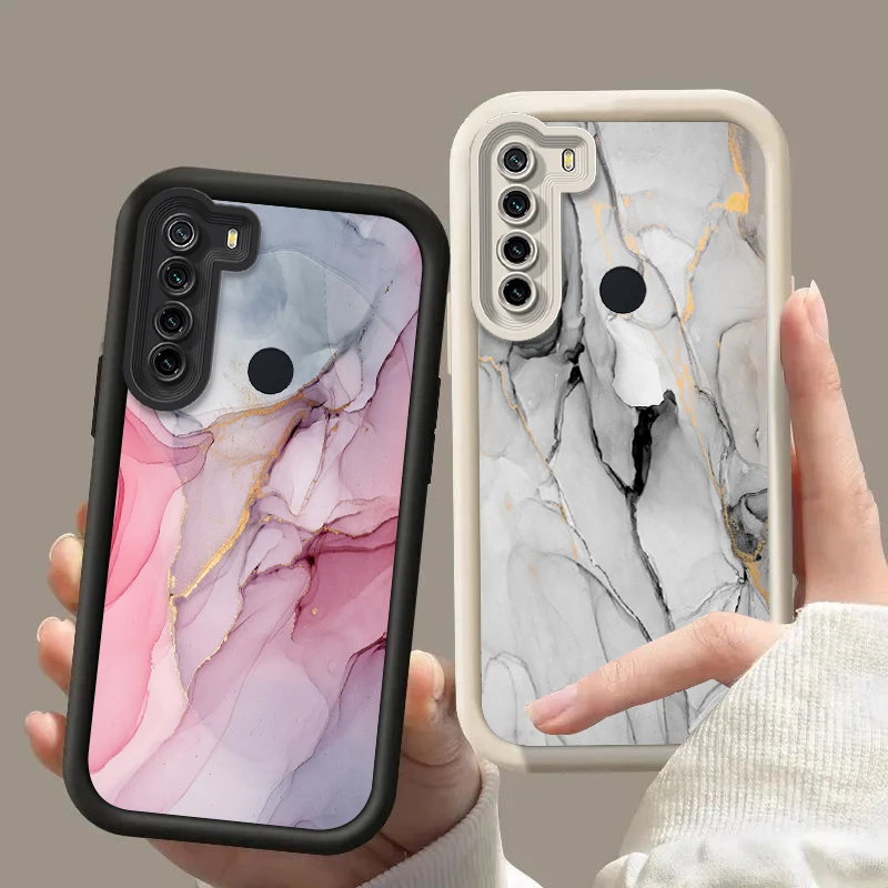 Luxury Marble Silicone Phone Case Cover