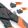 IWISS Non Insulated Open Barrel Terminal Crimp Tool  Wire Crimper IWS-1424A Orange 4