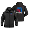New Men's Outdoor Military Jackets Tactical Shark Skin Flight Cessna Aviation Pilots Aircraft Fleece Warm SoftShell Coats 1