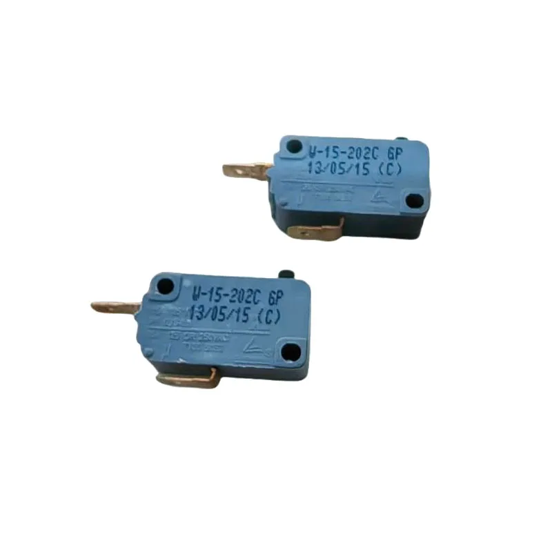 2PCS/lot Microwave Oven Parts Micro Switch Always Turn Off 2 Pins W-15-202C