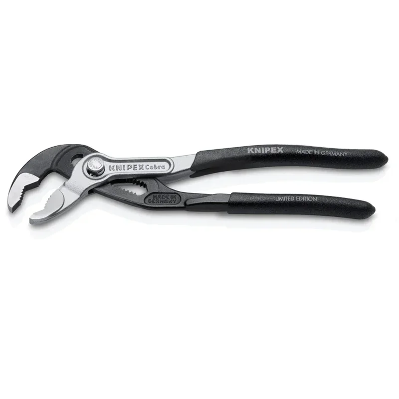 Genuine PartsKNIPEX Cobra High-Tech Water Pump Pliers 180mm Bi-Colour Xmas White Box Tools 87 99 180 S01 3