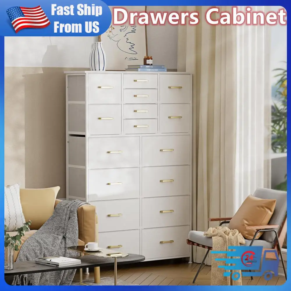 

Multi-functional Storage Cabinet Dustproof Simple Drawer Organizer Closet Multi-Layer Toys Books Debris Leather Drawer Cabinet