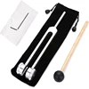 128 Hz Tuning Fork Weighted Bio-Acoustic Tuning Fork For Therapy 128 Hz Acoustic Slider Tuning Fork 1