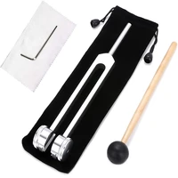 128 Hz Tuning Fork Weighted Bio-Acoustic Tuning Fork For Therapy 128 Hz Acoustic Slider Tuning Fork 1