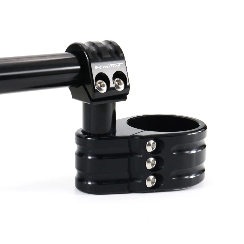 Motorcycle 55mm Adjustable Handlebar Clip-Ons Handle Bar Fit For BMW R nineT 2014-2020 S 1000 RR / HP4 2010 S 1000 RR 2010-2020 3