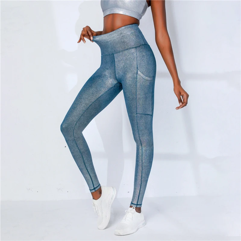 

Colorful Bright Yoga Pants Women's Hip Lift High Waist Moisture wicking and Breathable Fitness Pants