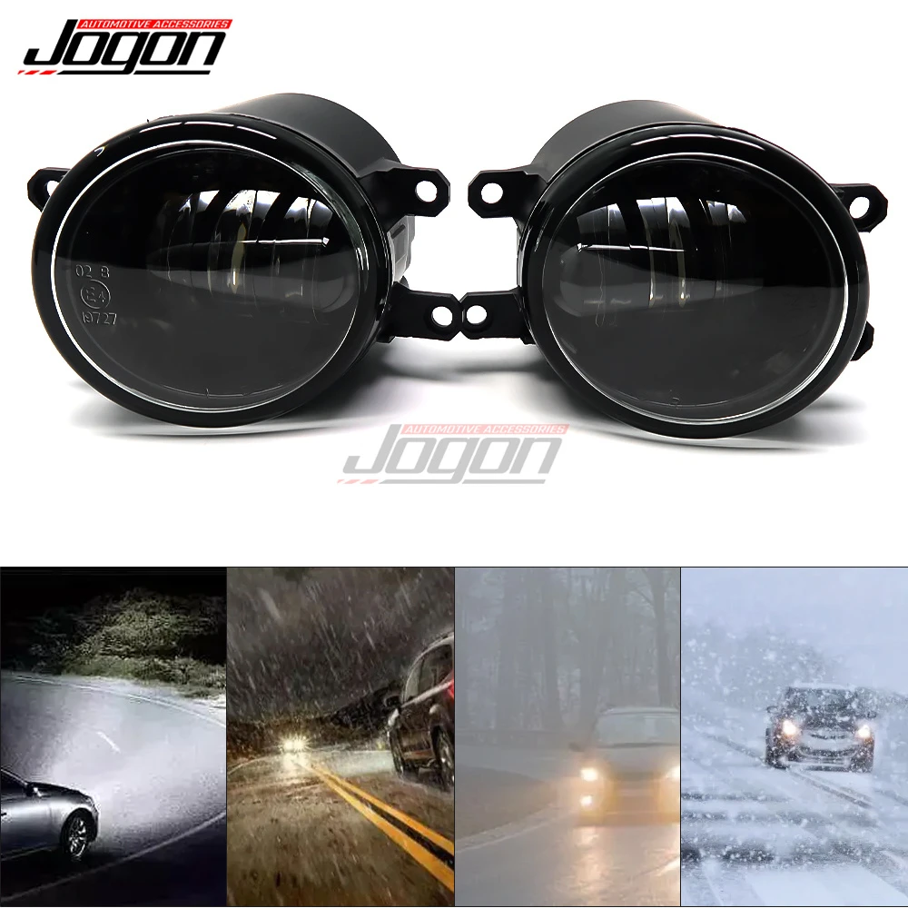 LED Car Fog Lamp Double Color Fog Light 12V H11 55W For Lexus GS IV