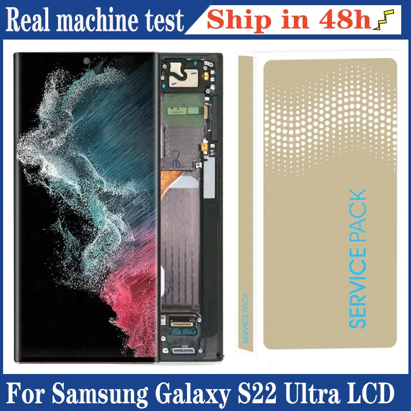 Display Samsung S22 Ultra Original Samsung S22 Ultra 5g Screen Lcd