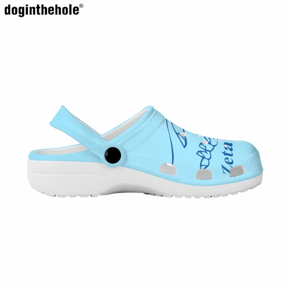 American Sisterhood Sorority Women Slippers Hole Shoes Summer Outdoor Fashion Beach Sandals Light Home Couple Slide