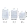 5Pcs Travel Empty Squeeze Bags Lotion Dispensing Bag Refillable Shampoo Toiletries Conditioner Liquid Cosmetic Storage Pouches 6