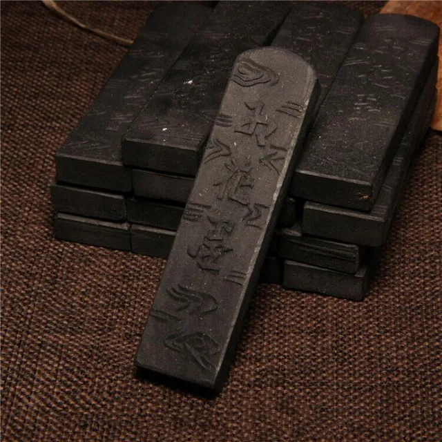 7,5*1,9*0,8 Cm Gyűjtse Össze A Huimo Old Pine Soot Tinta Tintát Hukaiwen Inkstick Ink Blokk