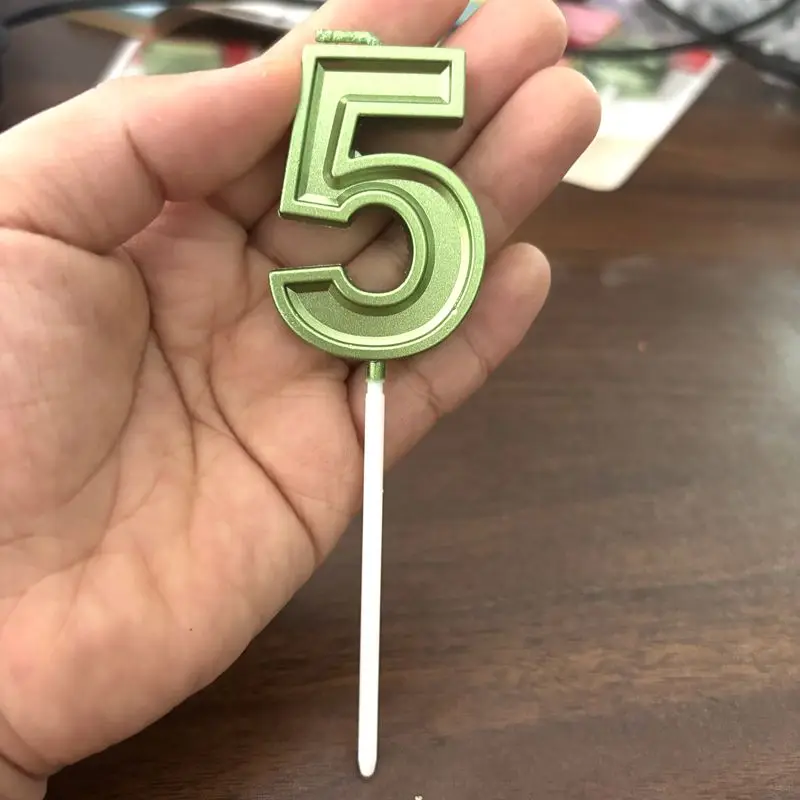 Cake candles birthday number candles topper for girl boys kids wedding party