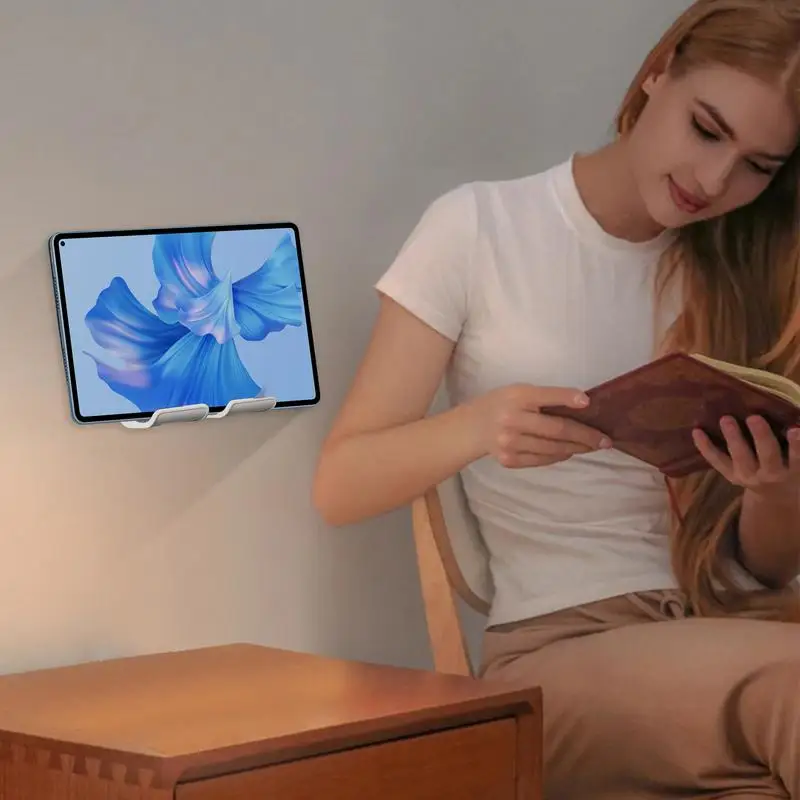 Phone Holder For Wall Bedroom Phone Holder Adjustable Smartphone Support Stand Wall Mounted Cradle For Bedside Bedroom Women Men